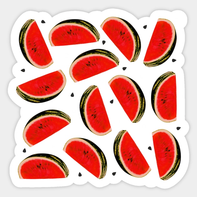 Watermelons Sticker by Woah_Jonny